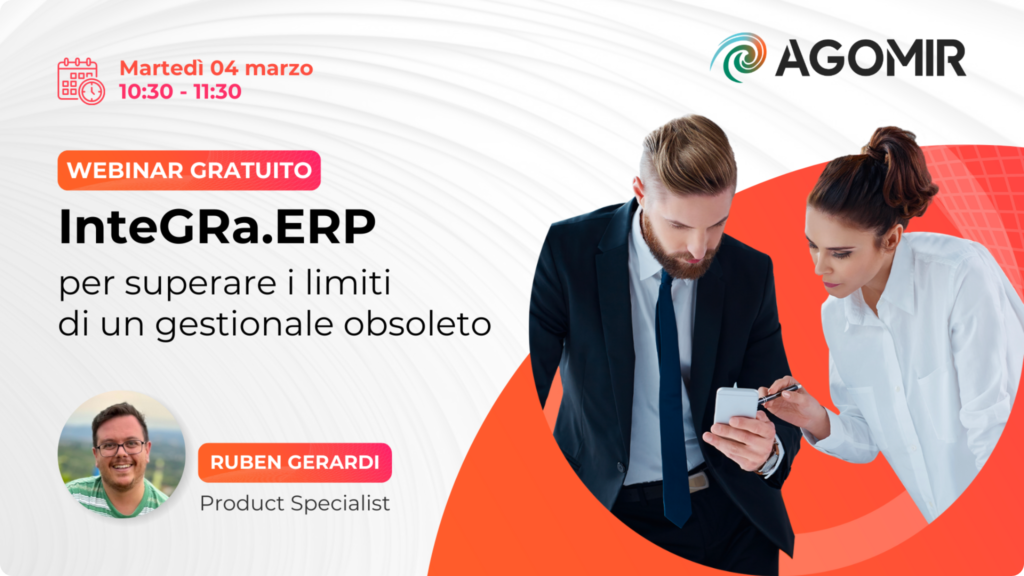 Webinar | InteGRa.ERP per superare i limiti di un gestionale obsoleto