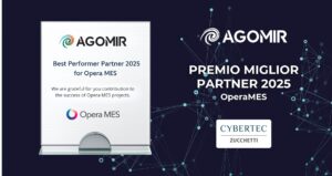Agomir vince il premio Best Performer Partner 2025 per OperaMes