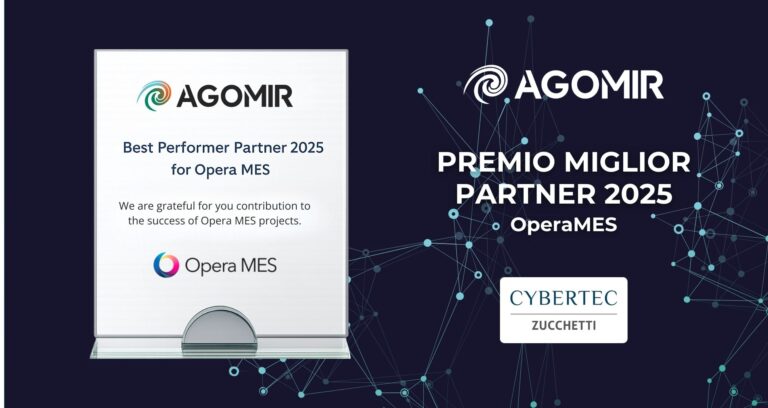 Agomir vince il premio Best Performer Partner 2025 per OperaMes