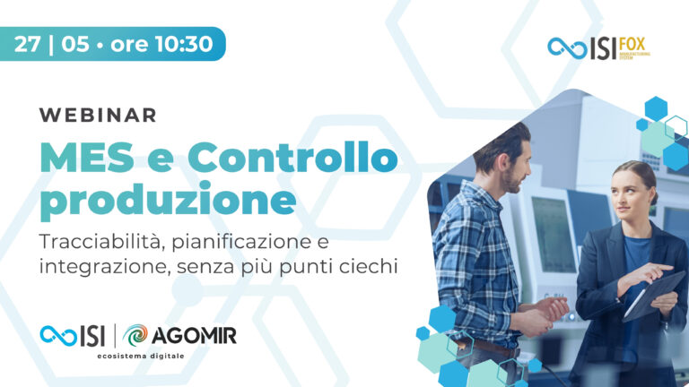 Nelle aziende manifatturiere, la produzione è spesso gestita con informazioni non sempre aggiornate e provenienti da fonti diverse. Questo si traduce in una visibilità parziale dell’andamento reale della fabbrica e un impatto diretto su efficienza e rispetto delle consegne. In questo scenario, un sistema MES rappresenta un supporto concreto per rendere disponibili dati affidabili e in tempo reale direttamente dal reparto produttivo, riducendo le attività manuali e migliorando il controllo operativo. Mercoledì 27 maggio | Dalle ore 10:30 alle 11:30 Durante il webinar, i nostri esperti presenteranno FOX MES, la soluzione per la fabbrica digitale che permette di monitorare in tempo reale l'avanzamento delle lavorazioni e trasformare i dati di produzione in informazioni a supporto di decisioni operative e previsioni affidabili. Nel corso della sessione online vedremo come FOX MES consente di: 👨🏻‍🔧 migliorare performance, qualità e disponibilità degli impianti 👨🏻‍🔧 calcolare automaticamente i tempi di completamento delle lavorazioni 👨🏻‍🔧 segnalare ritardi e aggiornare in modo continuo le previsioni di consegna 👨🏻‍🔧 eliminare la carta e ridurre gli errori grazie all’integrazione diretta tra sistemi IT e OT 👨🏻‍🔧 supportare analisi OEE evolute e attività di valutazione delle prestazioni produttive Se la tua produzione non è ancora completamente tracciabile e connessa ai sistemi aziendali, è il momento giusto per scoprire cosa può fare FOX MES.